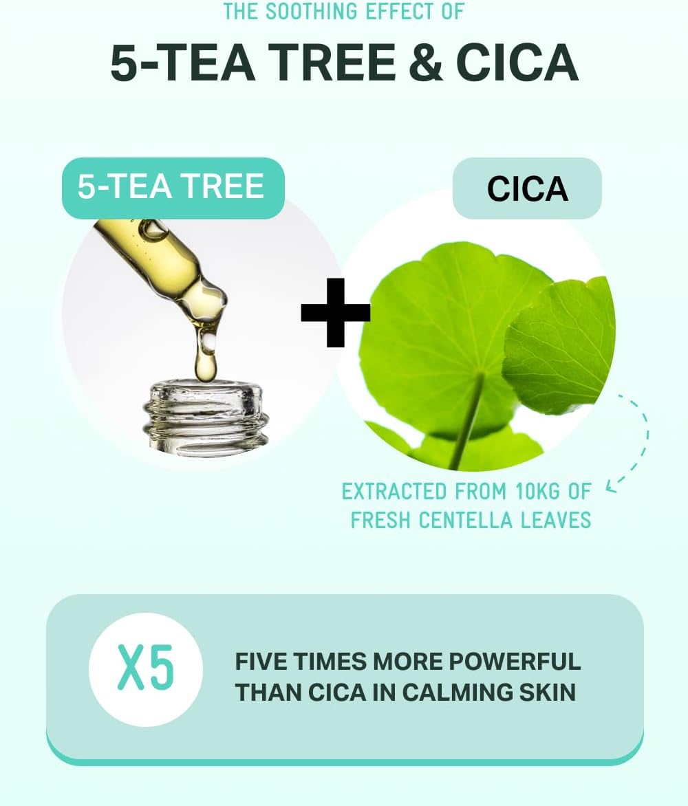 BRINGGREEN Tea Tree Cica Soothing Cream Plus 100ml