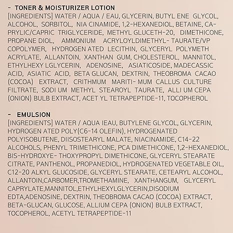 IOPE Stem 3 Softener & Emulsion Skincare SET