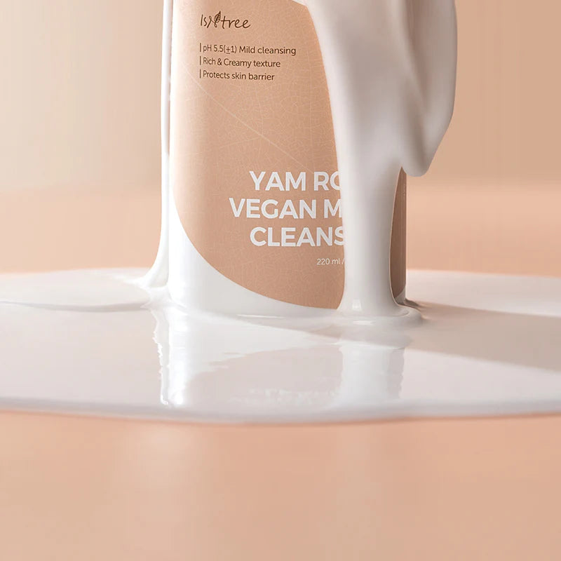 Isntree Yam Root Vegan Milk Cleanser