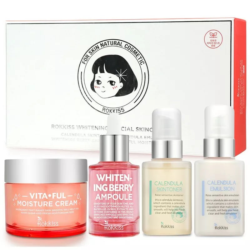 Rokkiss Whitening Special Skin Care Set of 4