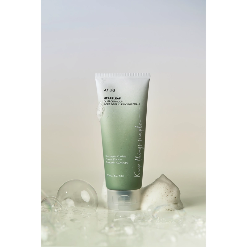 Anua Heartleaf Quercetinol Pore Deep Cleansing Foam