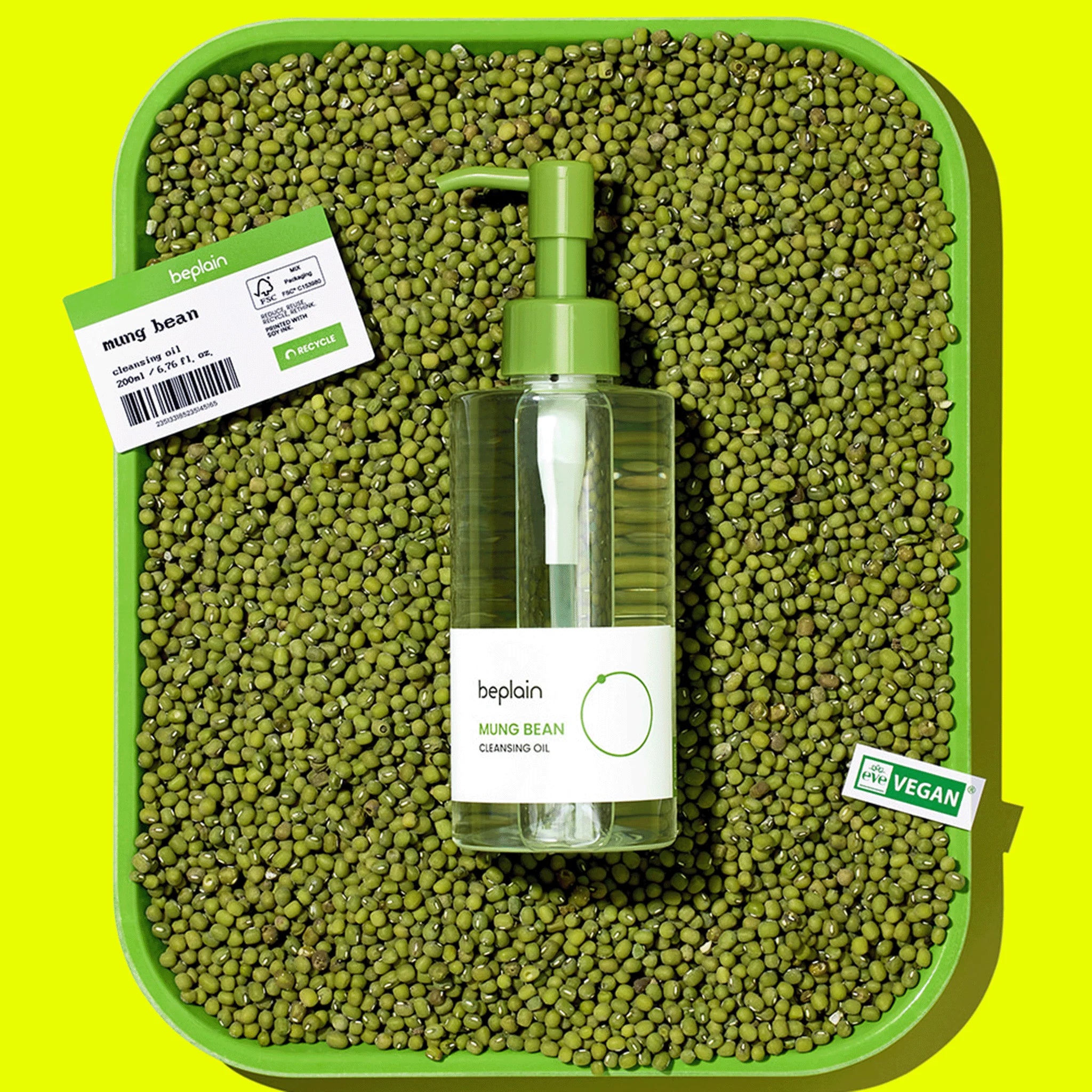 beplain Mung Bean Cleansing Oil 200ml