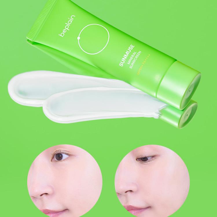 beplain Sunmuse Mineral Sunscreen SPF50+ / PA++++ 50ml