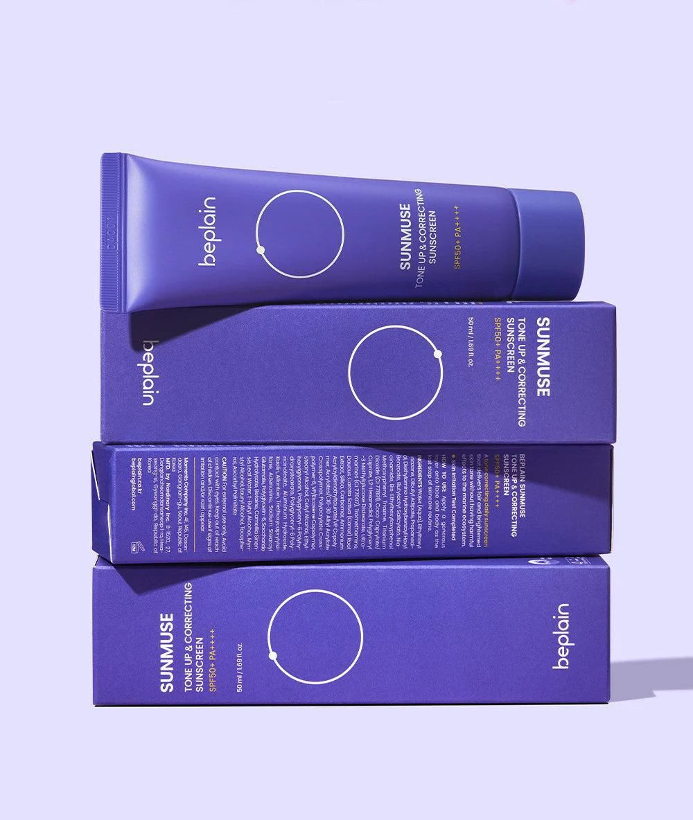 beplain Sunmuse Tone-Up & Correcting Sunscreen SPF50+/PA++++ 50ml