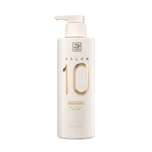 Mise En Scene Salon 10 Protein Shampoo for Damaged Hair 500ml