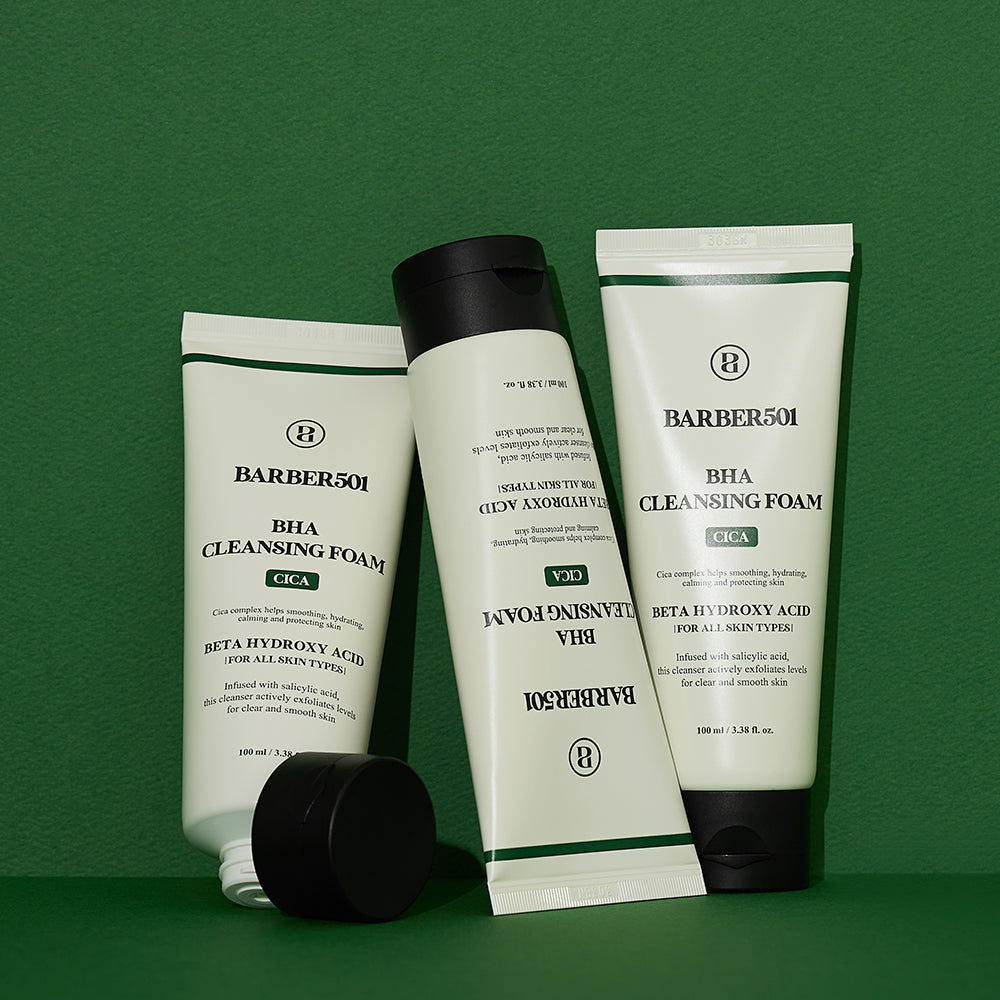 BARBER501 BHA Cleansing Foam 100ml #CICA