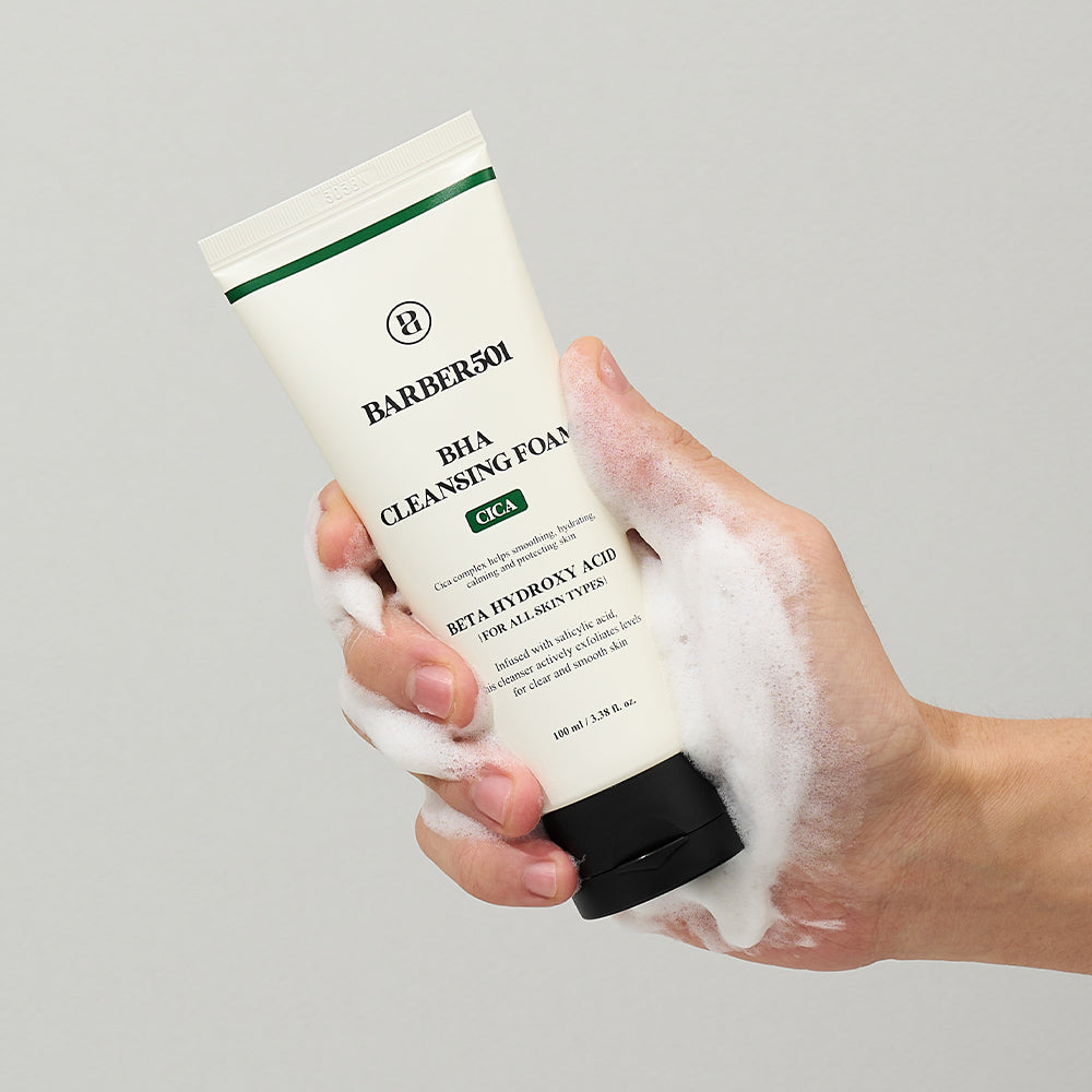 BARBER501 BHA Cleansing Foam 100ml #CICA