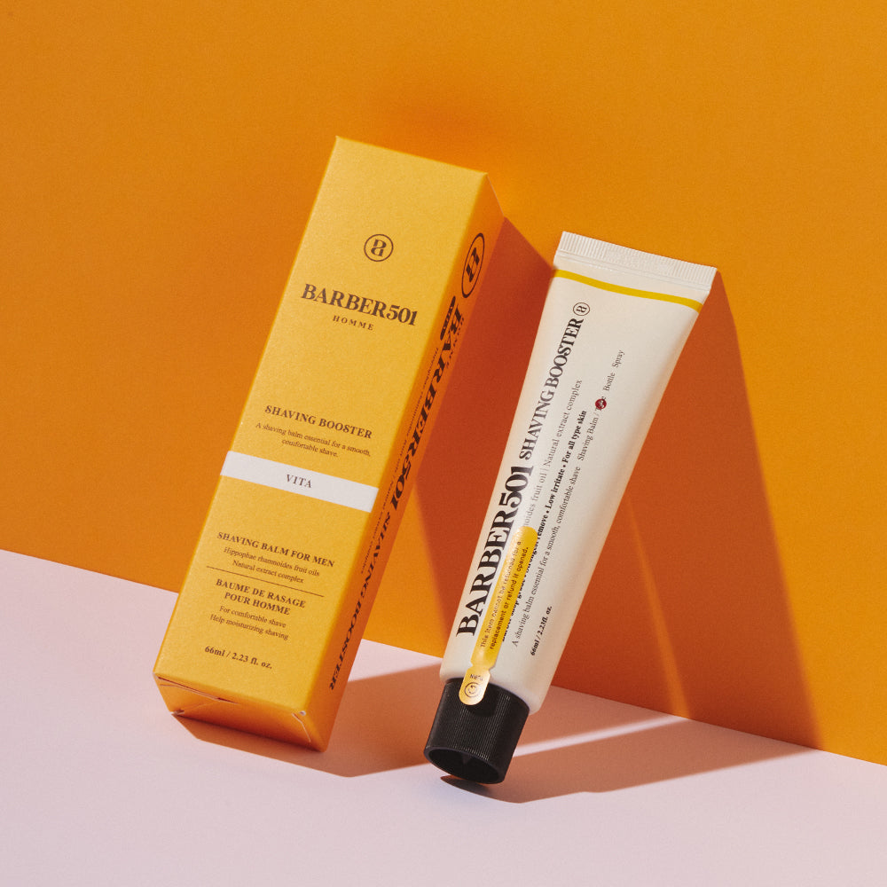 BARBER501 Shaving Booster Balm 66ml #Yellow (Vita)