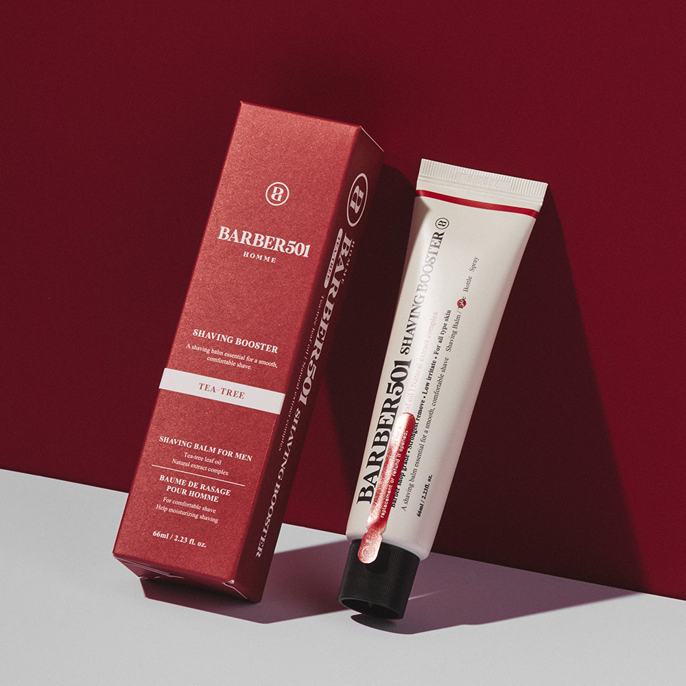 BARBER501 Shaving Booster Balm 66ml Red (Tea Tree)