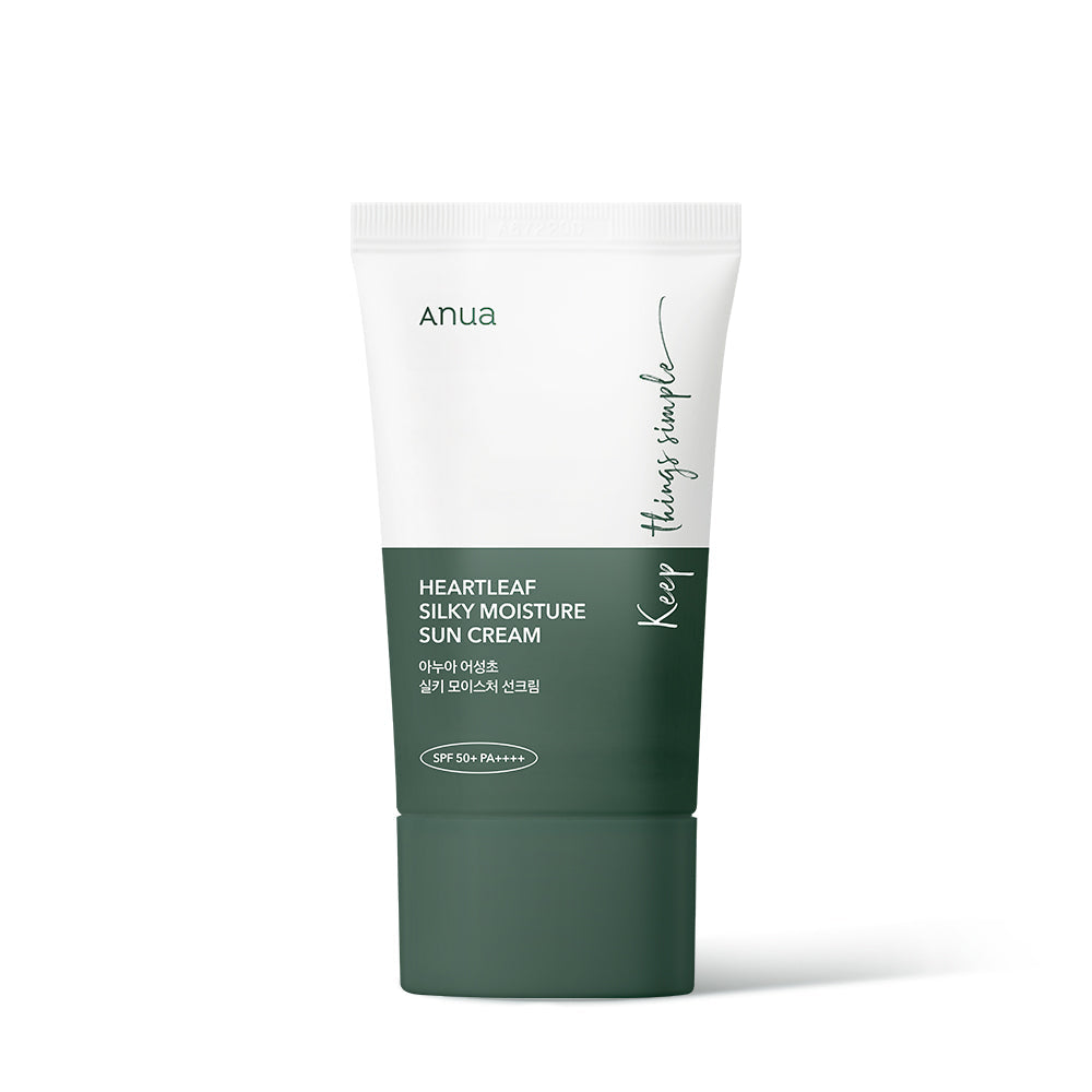Anua Heartleaf Silky Moisture Suncream 50ml