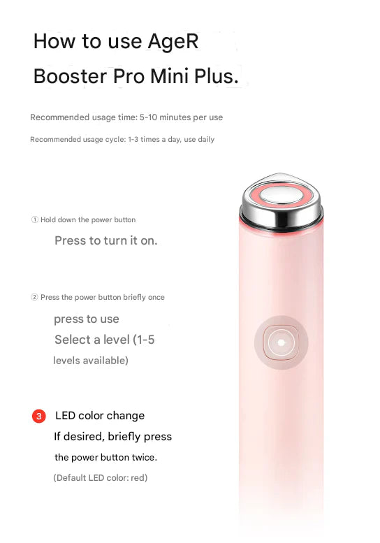 medicube AGE-R Booster Pro MINI PLUS+ (2colors)