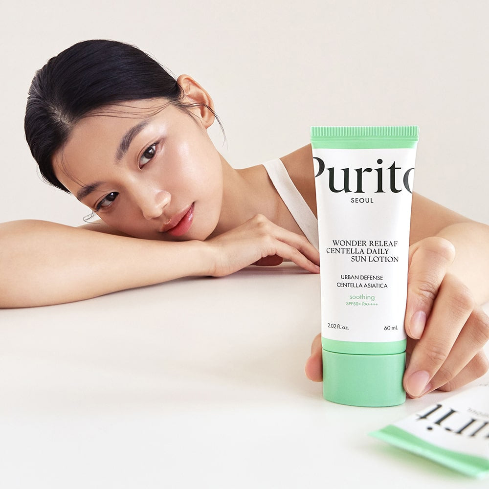 PURITO SEOUL Wonder Releaf Centella Daily Sun Lotion SPF50+ PA++++ 60ml