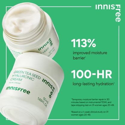 innisfree Green Tea Seed Hyaluronic Cream 50ml