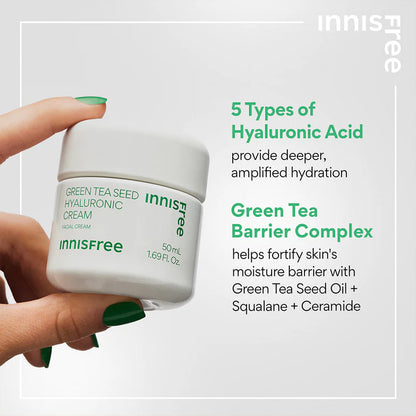 innisfree Green Tea Seed Hyaluronic Cream 50ml