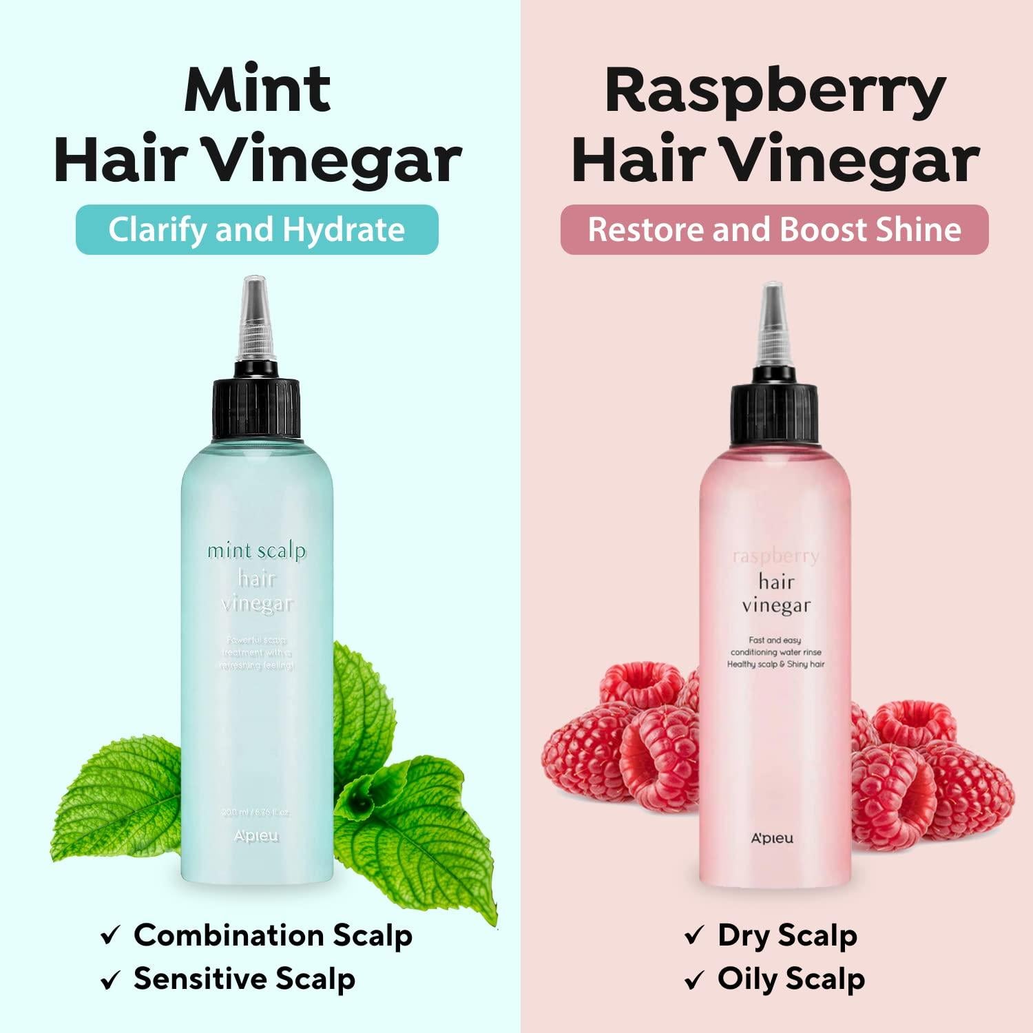 A'pieu MINT SCALP HAIR VINEGAR 200ml