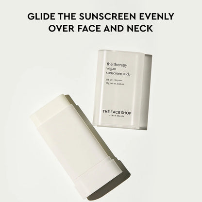 THE FACE SHOP The Therapy Vegan Sunscreen Stick SPF50+ PA++++ 18g