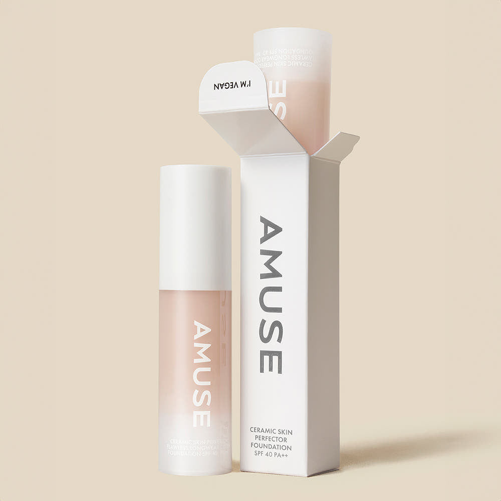 AMUSE Ceramic Skin Perfector Foundation Mini SPF40 PA++ 15 ml