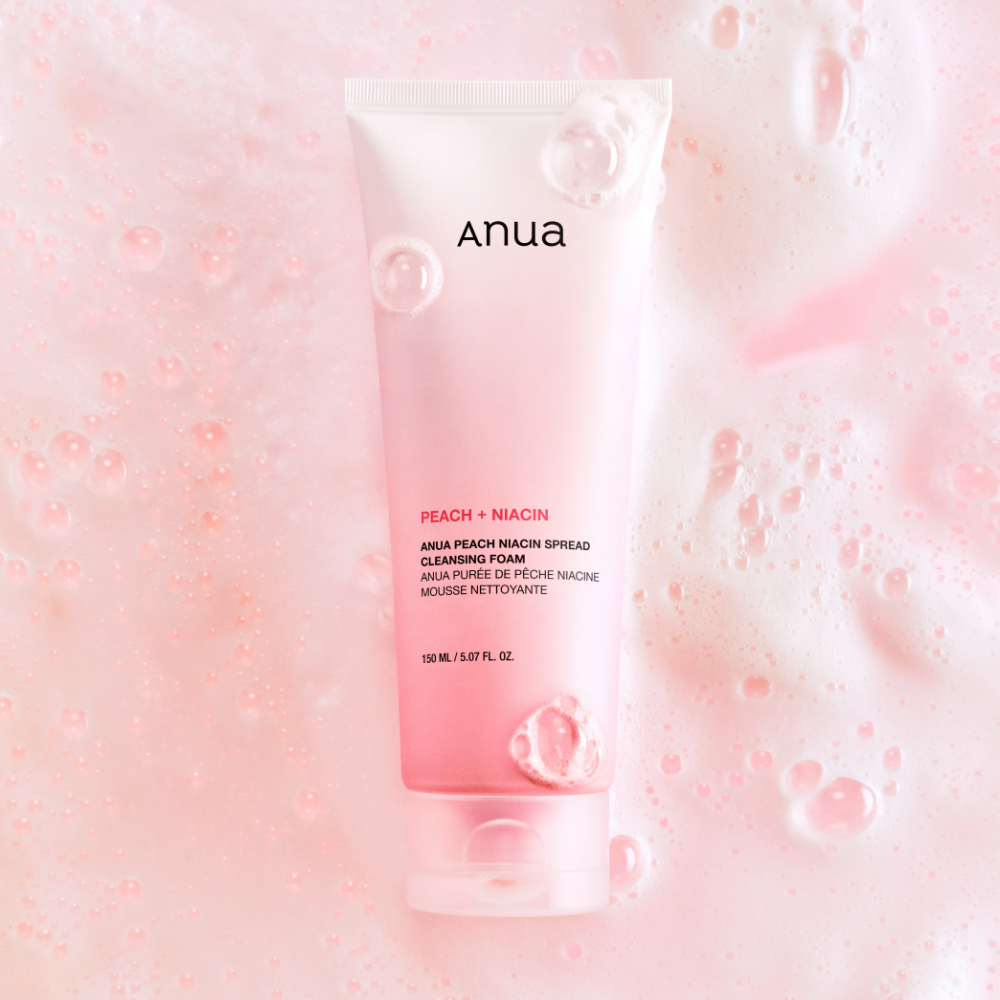 Anua Peach Niacin Spread Cleansing Foam 150ml