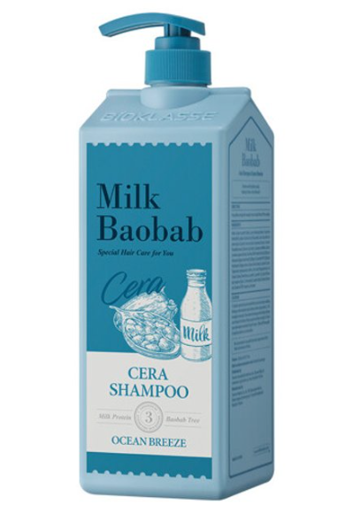 BIOKLASSE MILK BAOBAB CERA Hair Shampoo 1200ml #Ocean Breeze