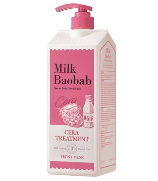 BIOKLASSE MILK BAOBAB CERA Hair Treatment 1200ml #Peony Musk