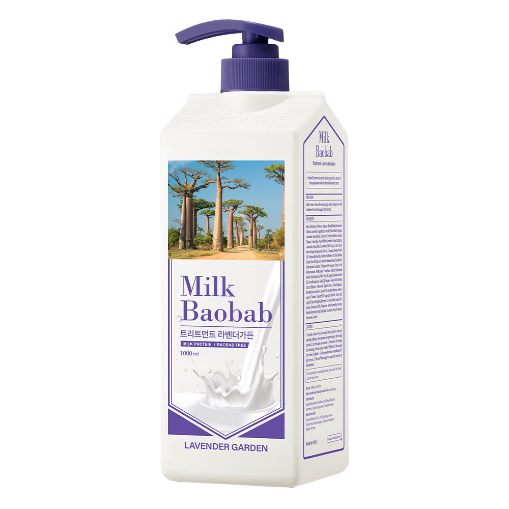BIOKLASSE MILK BAOBAB Hair Treatment 1000ml #Lavender Garden