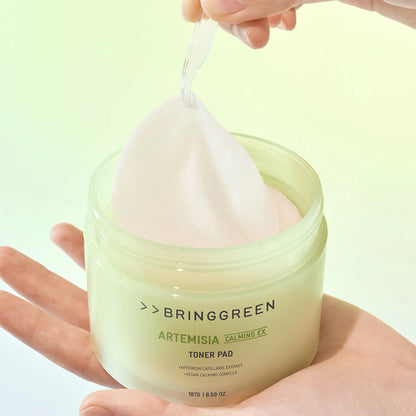 BRINGGREEN Artemisia Calming Moisture Toner Pad