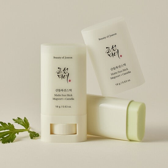 Beauty of Joseon Matte sun stick Mugwort + Camelia double set