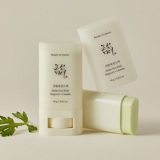 Beauty of Joseon Matte sun stick Mugwort + Camelia double set