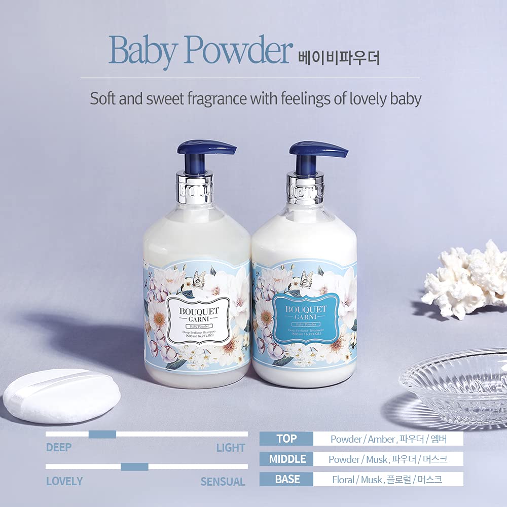 Bouquet Garni Deep Perfume Shampoo Baby Powder 500ml