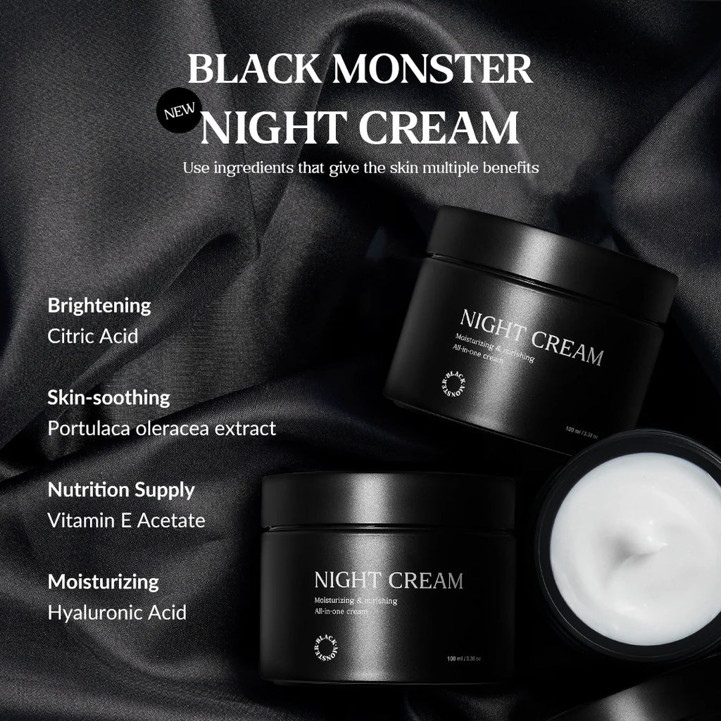 BLACK MONSTER Night Cream 100ml