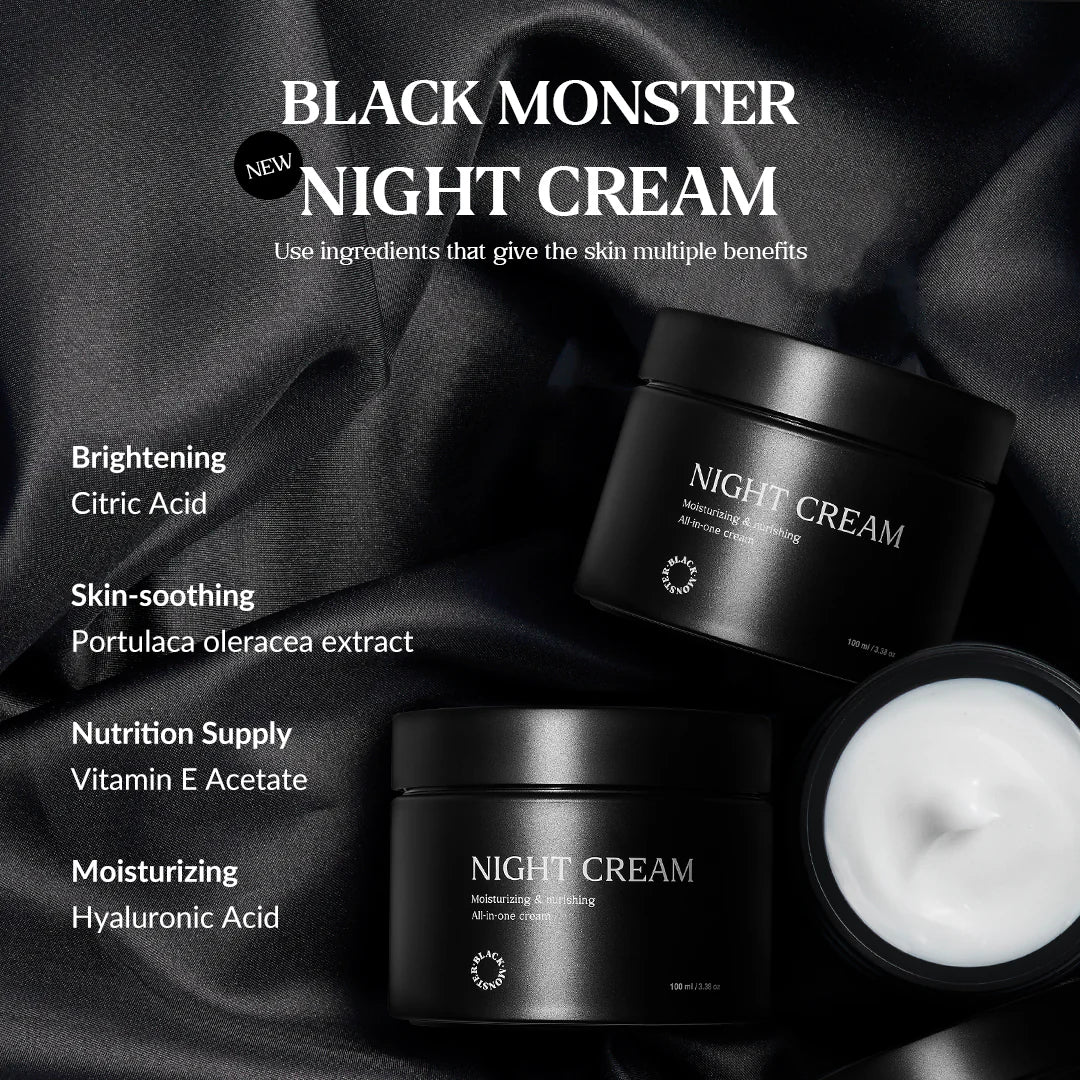 BLACK MONSTER Night Cream 100ml