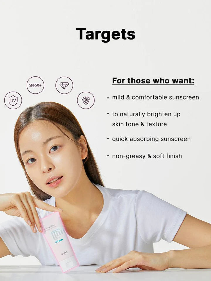 COSRX Aloe 54.2 Aqua Tone-up Sunscreen SPF 50+