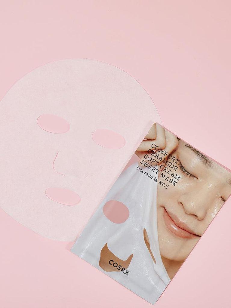 COSRX Balancium Comfort Ceramide Soft Cream Sheet Mask (10 Sheets)