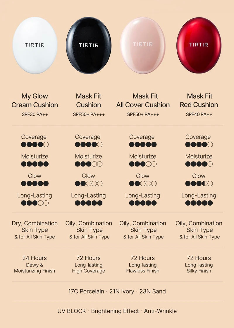 TIRTIR My Glow Cream Cushion [Refill]