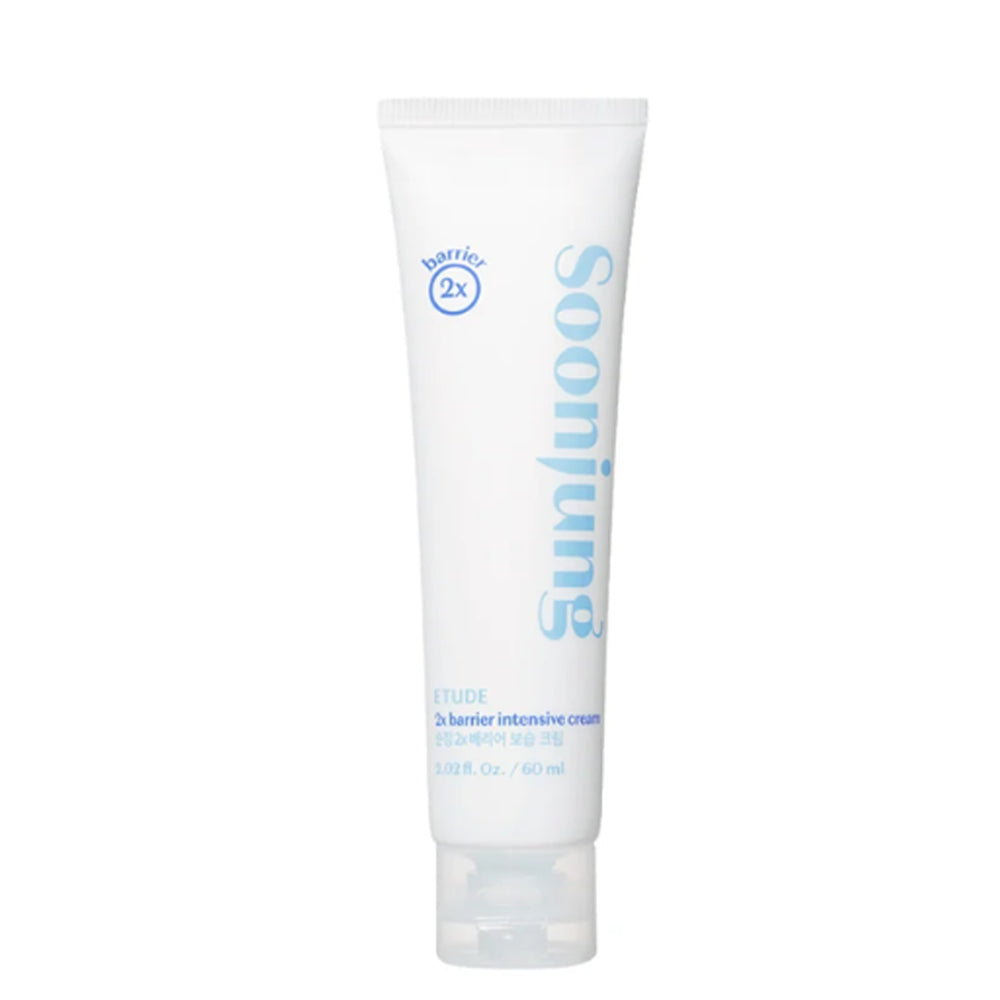 Tube of Soonjung skincare cream on a white background