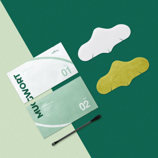 Isntree Mugwort calming clear nose pack