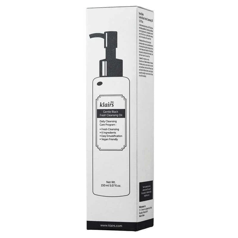 KLAIRS Gentle Black Fresh Cleansing Oil 150ml