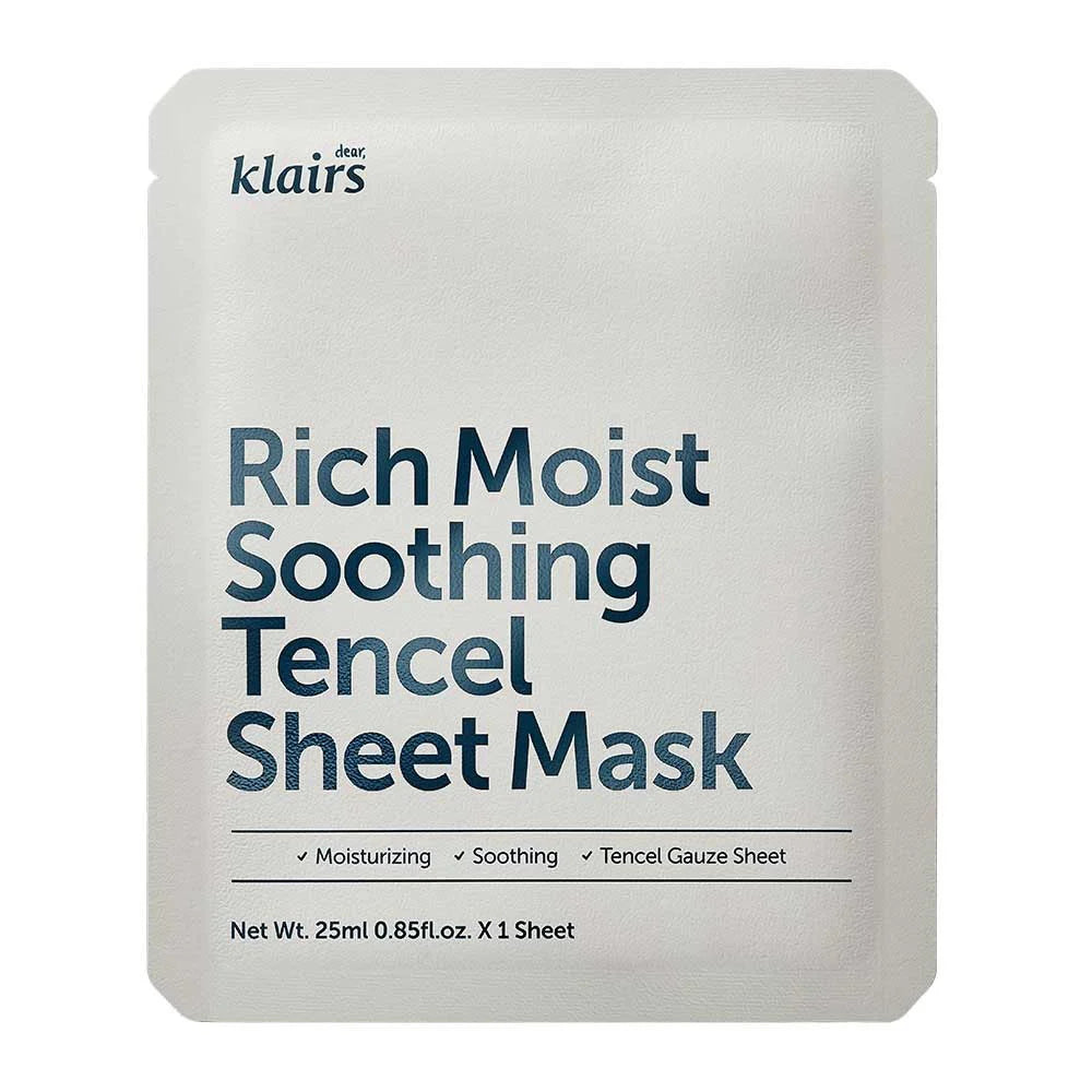 KLAIRS Rich Moist Soothing Tencel Sheet Mask 25ml