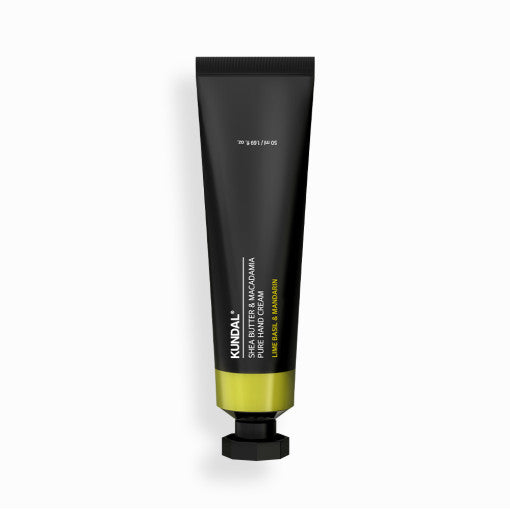 KUNDAL Shea Butter & Macadamia Pure Hand Cream Aroma Edition #LIME BASIL & MANDARIN