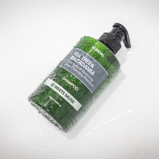 KUNDAL Tea Tree & Macadamia Deep Cleansing Shampoo #WHITE MUSK