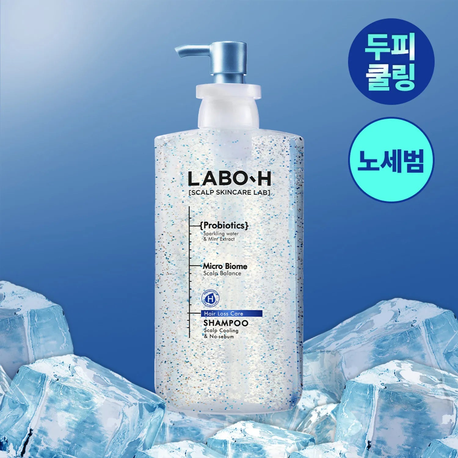 LABO-H Hair Loss Care Scalp Cooling & No Sebum Shampoo