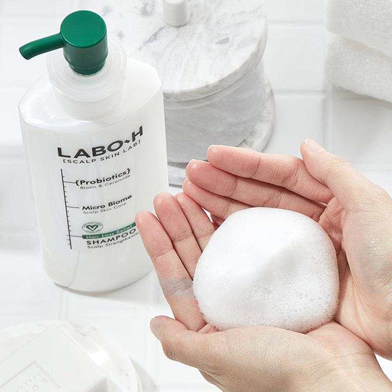 LABO-H Hair Loss Relief Shampoo Scalp Strengthening 400ml