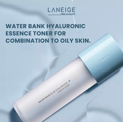 LANEIGE Water Bank Blue Hyaluronic Essence Toner 160ml [for Combination to Oily skin]