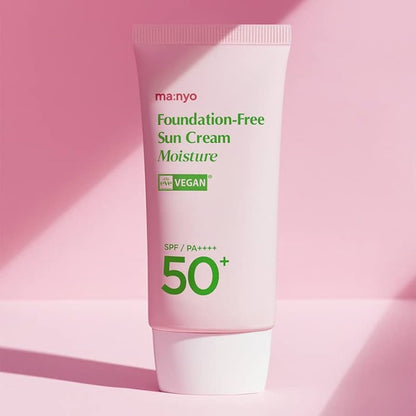 [MANYO FACTORY] ma:nyo Foundation-Free Sun Cream Moisture 50ml SPF50+ PA++++