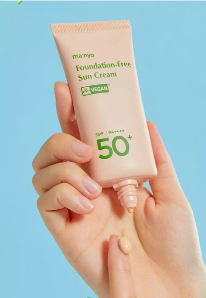 [MANYO FACTORY] ma:nyo Foundation-Free Sun Cream Moisture 50ml SPF50+ PA++++