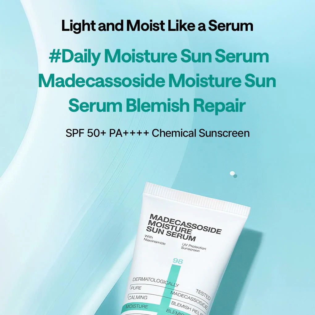 MEDIHEAL Madecassoside Moisture Sun Serum SPF50+ PA++++ 50ml