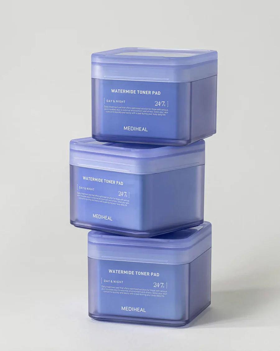 MEDIHEAL Watermide Toner Pad 100 Pads