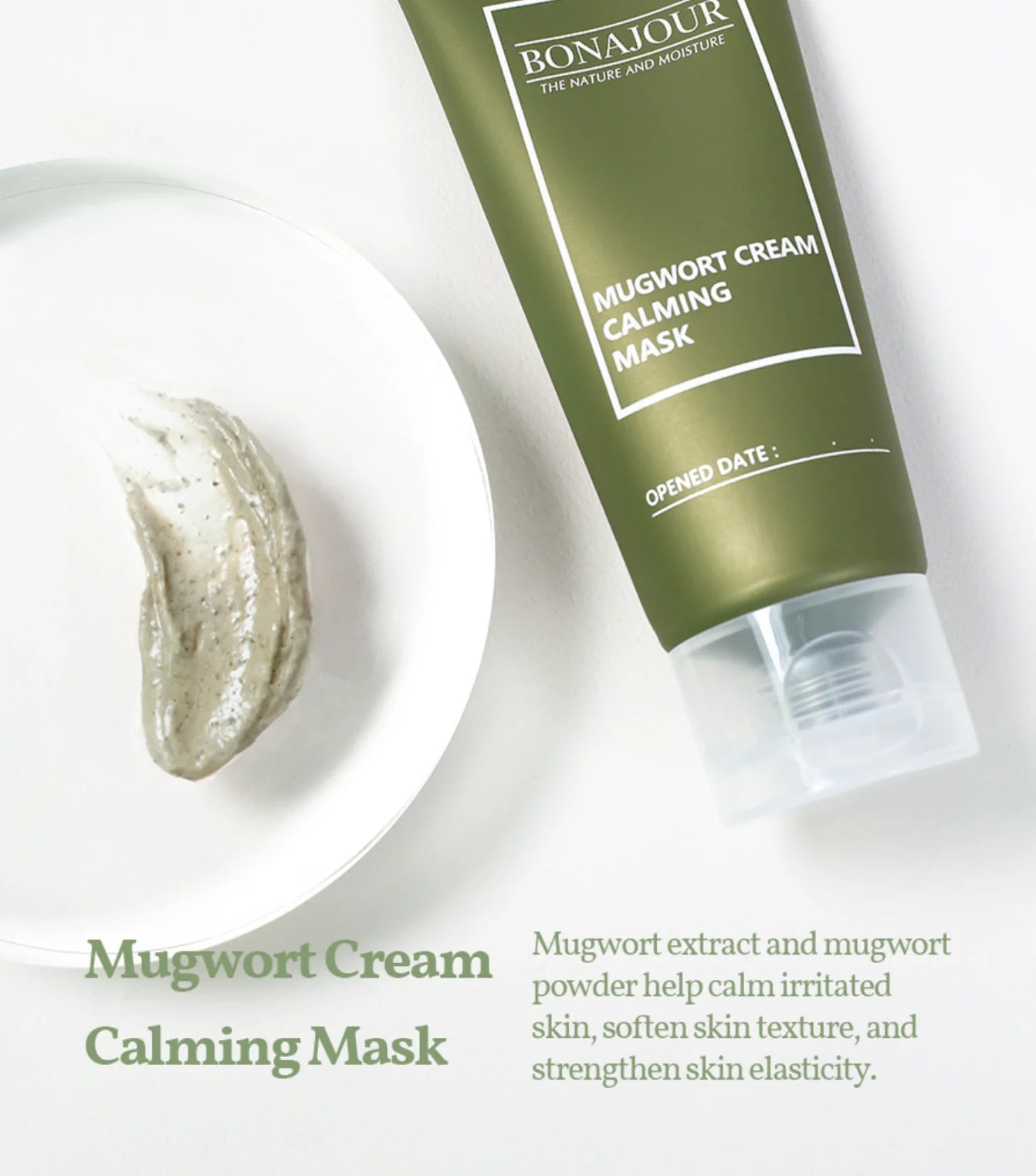 Bonajour Mugwort Cream Calming Mask 55g