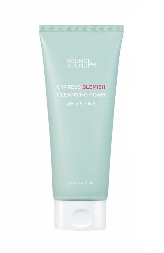 ROUND AROUND Cypress Blemish Cleansing Foam