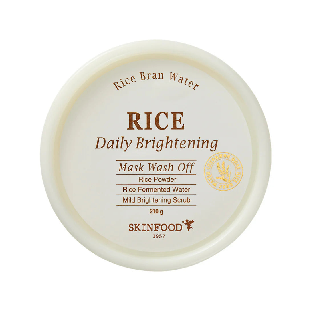 SKINFOOD Rice Daily Brightening Mask Wash Off 210g